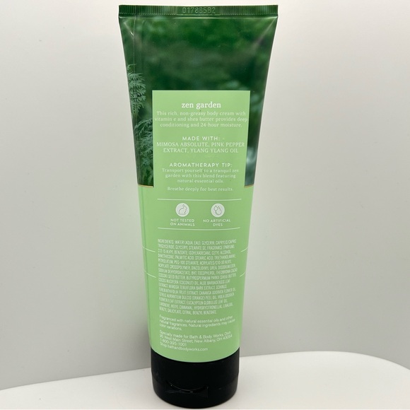 Zen Garden ~ Bath & Body Works ~ Moisturizing Body Cream ~ NEW - Picture 2 of 4